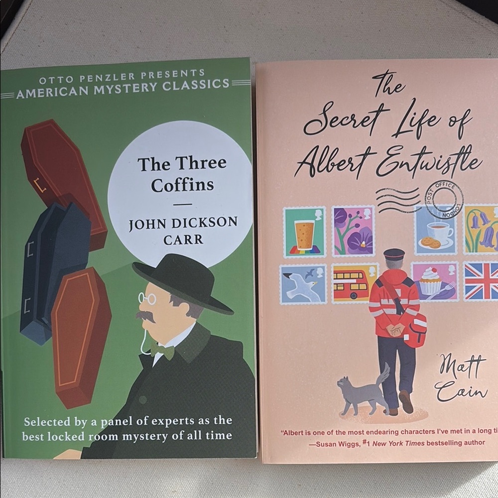 The Three Coffins & The Secret Life of Books